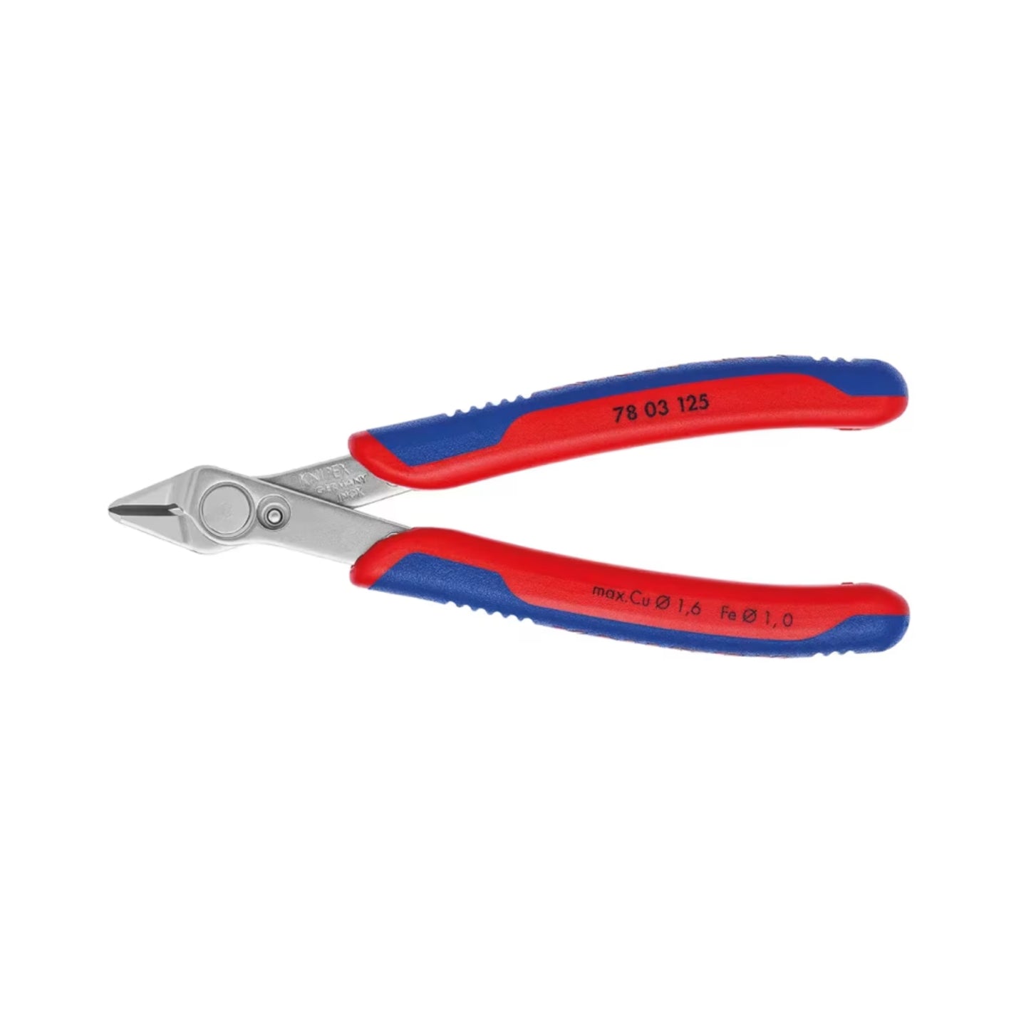 KNIPEX Electronic Super Knips 78 03 125 Präzisions-Seitenschneider