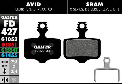Galfer_Performance_Bremsbelaege_AVID_Elixir