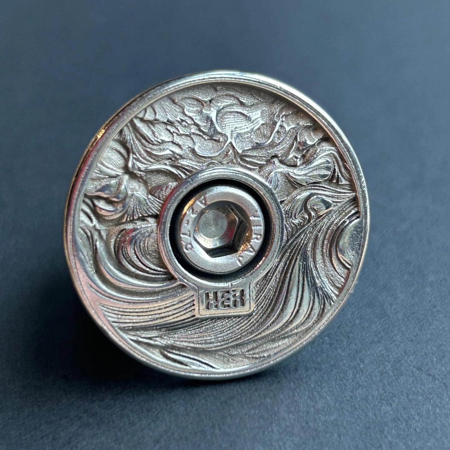 Hex_Components_TOP_CAP_MYSTIC_MOUNTAIN_STAINLESS_STEEL