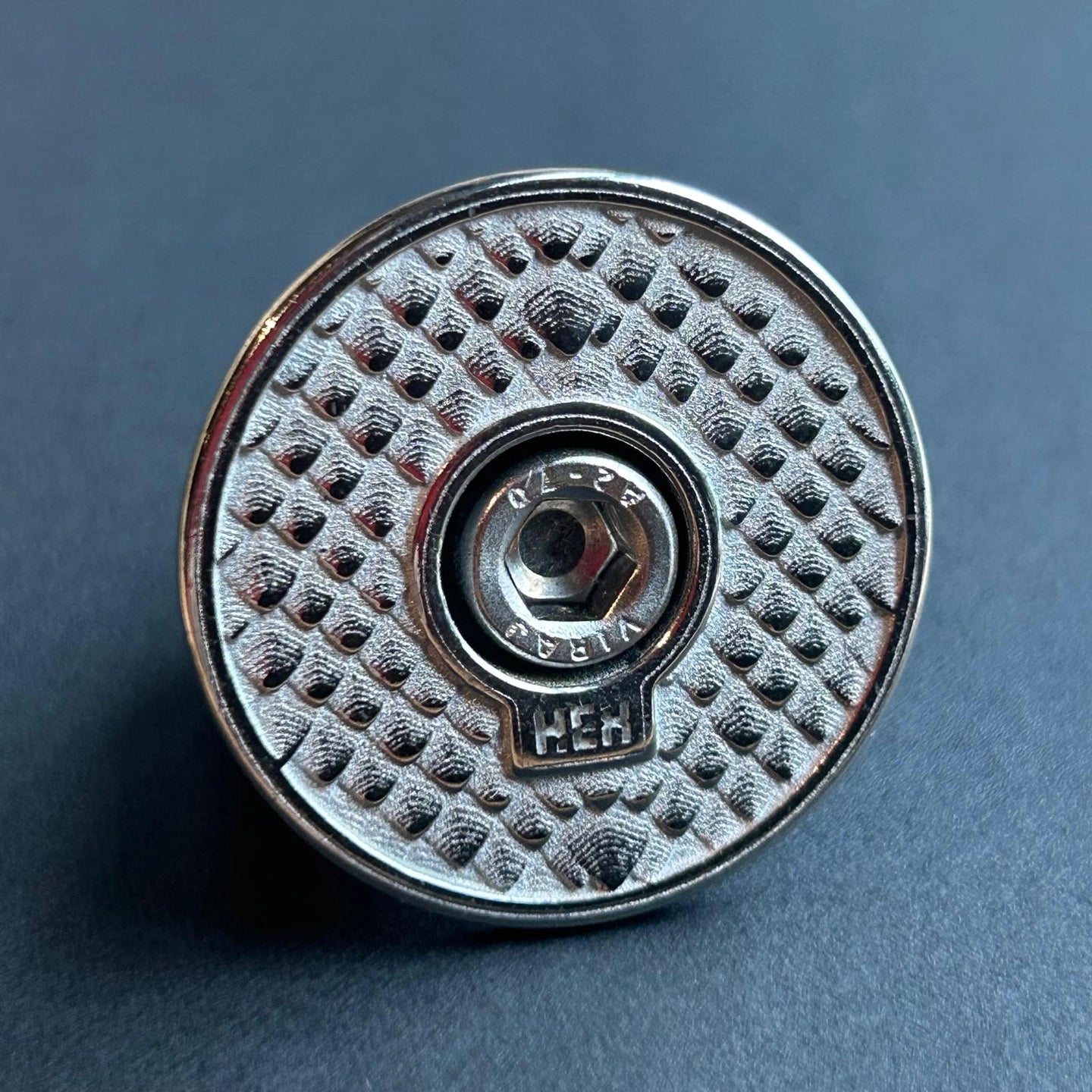 Hex_Components_TOP_CAP_SNAKE_SKIN_STAINLESS_STEEL