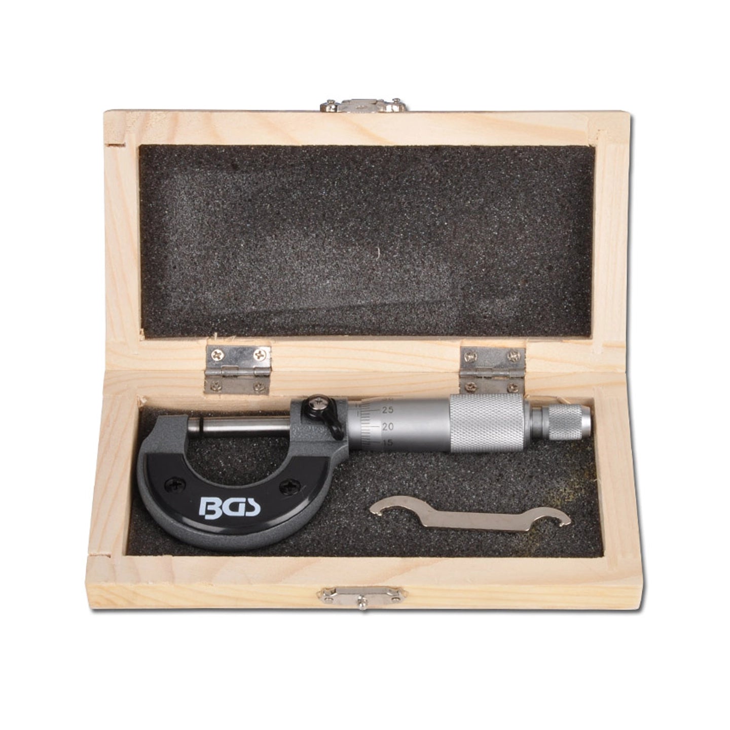 Mikrometer, Bügelmessschraube Messbereich 0-25mm
