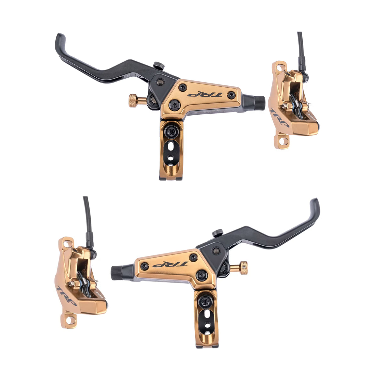 TRP Scheibenbremse DH-R EVO PRO HD-M9040 Komplett Set Gold