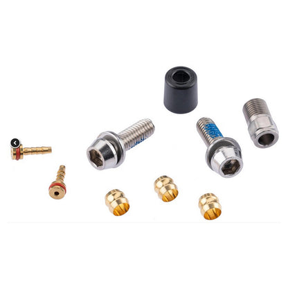 TRP_Scheibenbremse_DH-R_EVO_HD-M9040_Komplett_Set_Silber_anschluss_kit