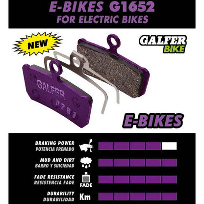 Galfer G1652 E-BIKE Bremsbeläge für E-MTB und E-Bike