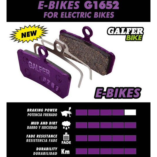 Galfer G1652 E-BIKE Bremsbeläge für E-MTB und E-Bike