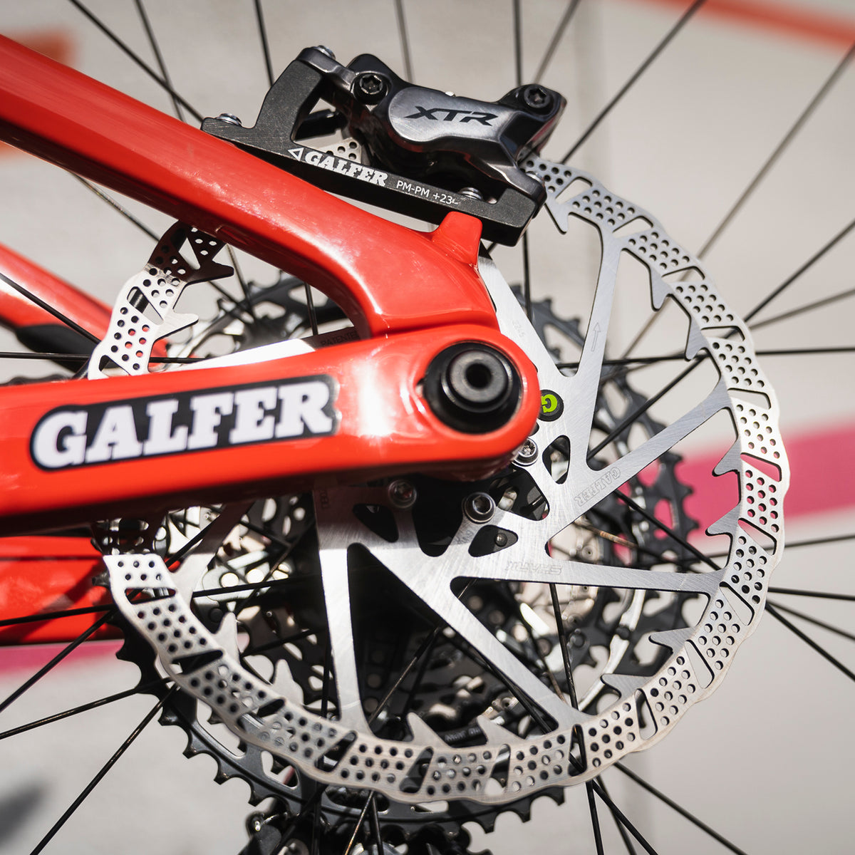 Galfer MTB Bremse mit Galfer Bremsscheibe